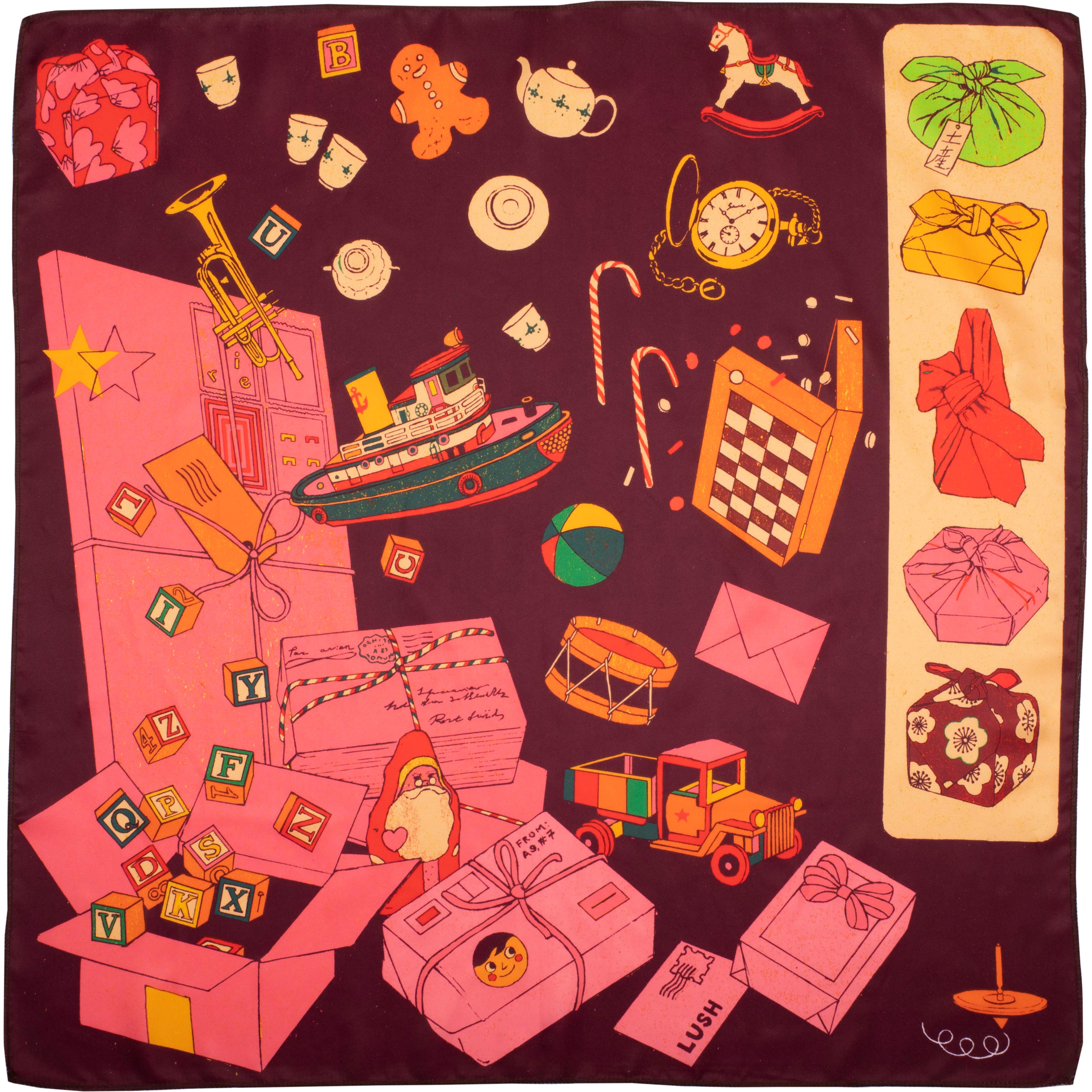 Christmas Presents knot Wrap