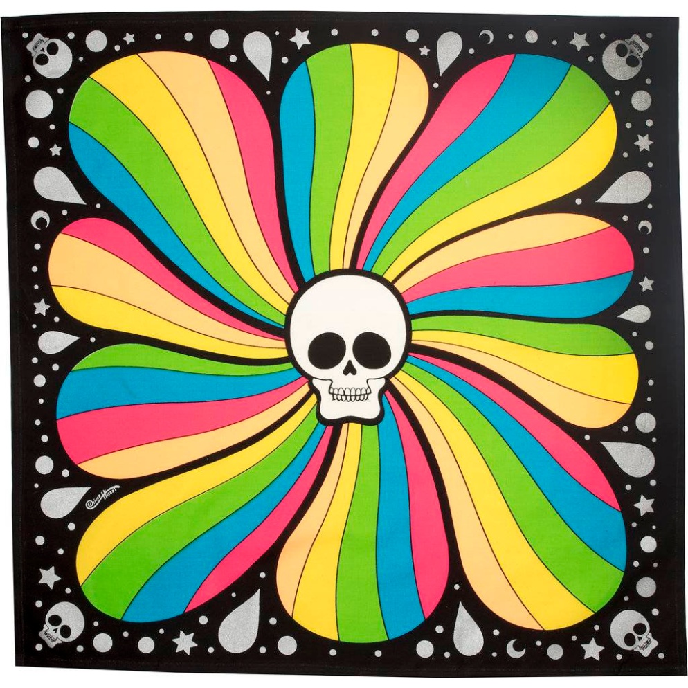 Rainbow Skull Knot Wrap